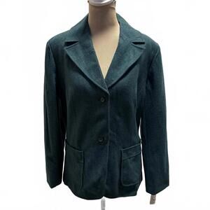 NWT Vintage Pendleton 100% Virgin Wool Jacket Blazer Teal 16